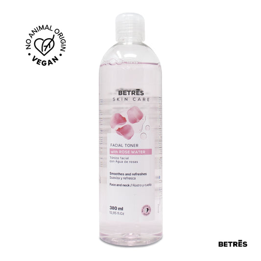 Tónico facial con Agua de Rosas