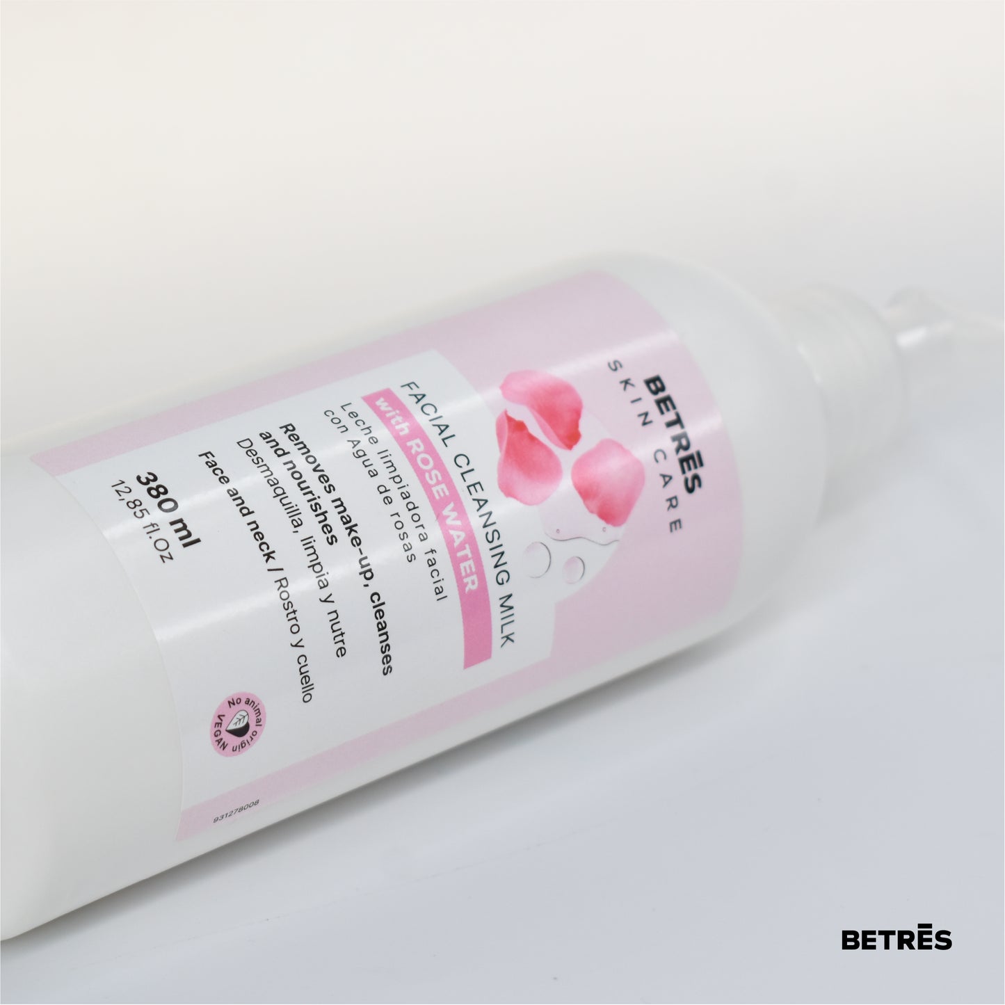 Leche Limpiadora con Agua de Rosas