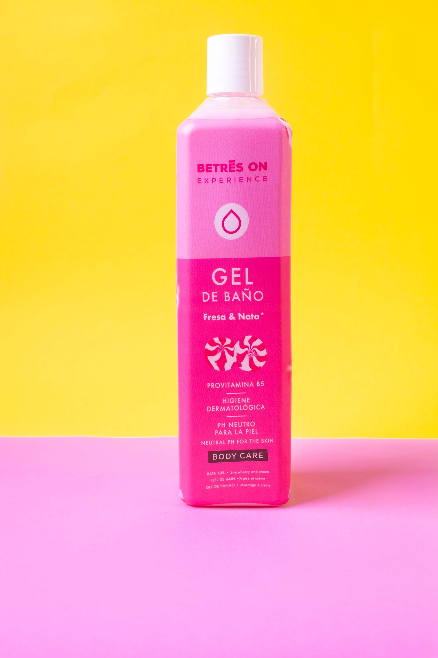 Gel de baño Fresa y Nata
