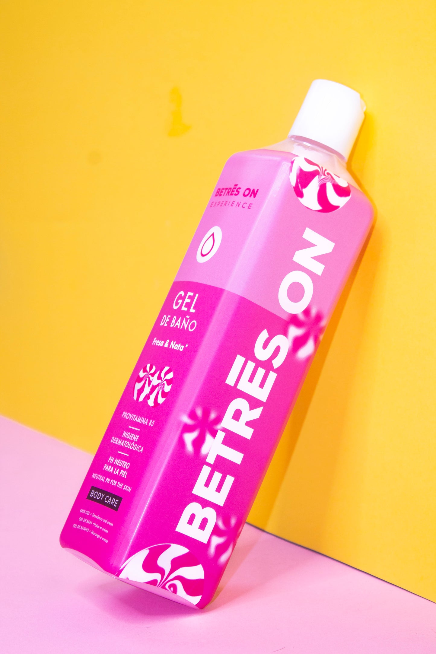 Gel de baño Fresa y Nata