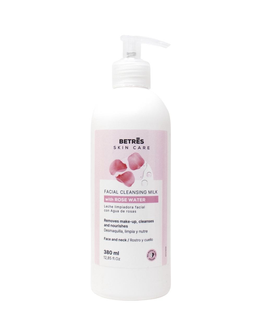 Leche Limpiadora con Agua de Rosas