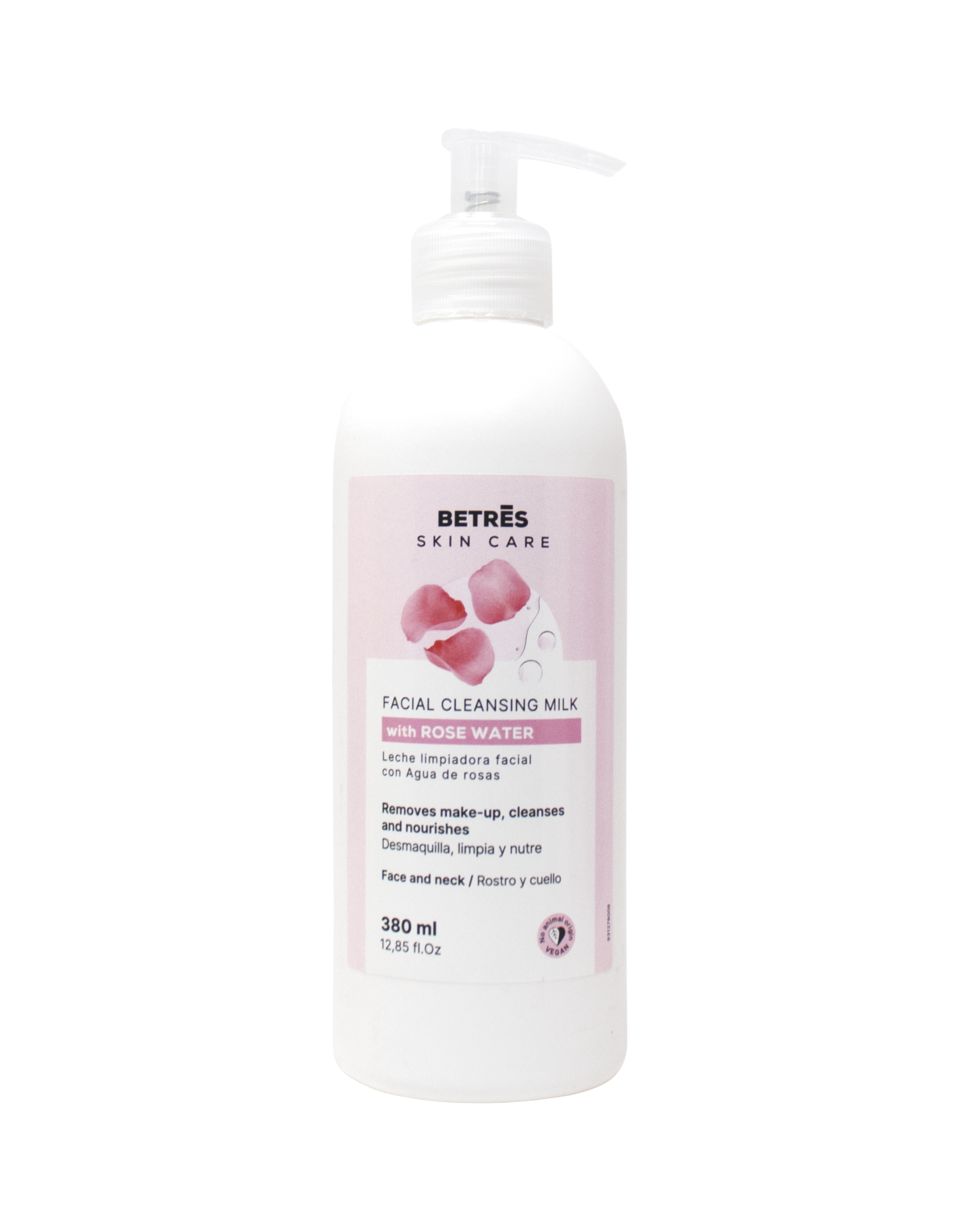 Leche Limpiadora con Agua de Rosas